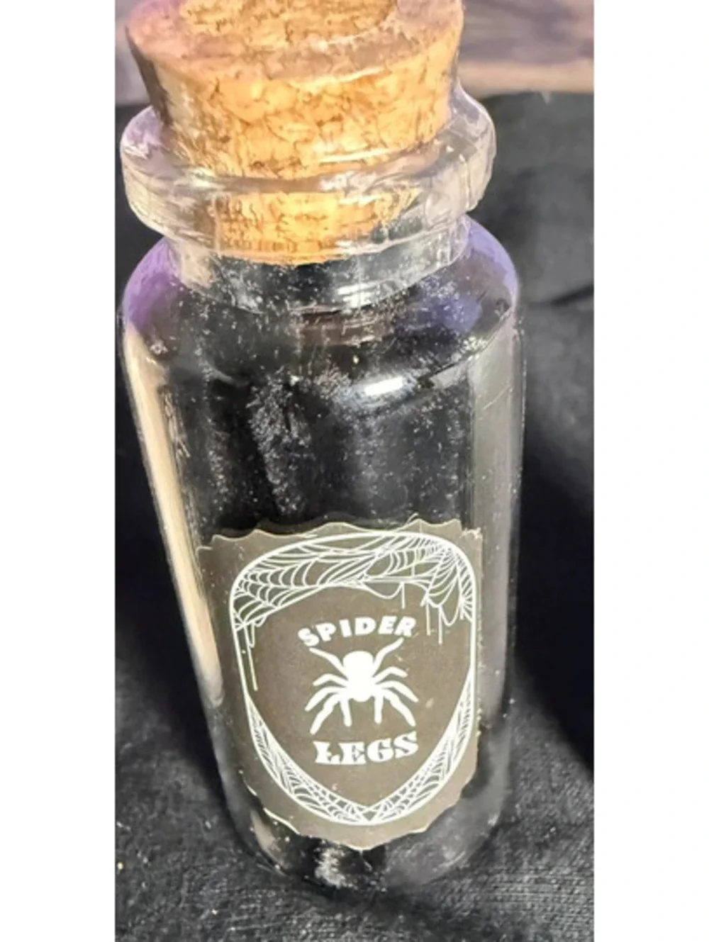 Target Bullseye 3 Mini Glass Potion Bottles Halloween Decor